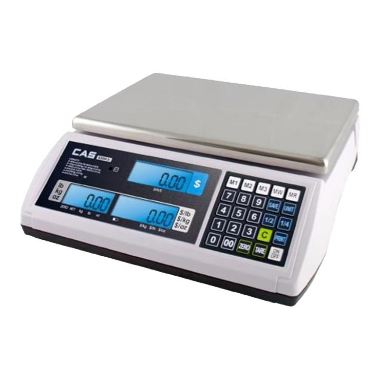 CAS LCD 15lb Scale For POS Systems