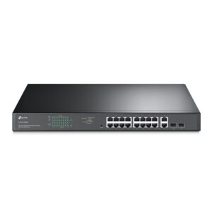 TP-Link 18-Port Gigabit Easy Smart Switch TL-SG128MPE V5 16 Port POE